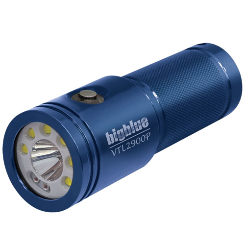 Bigblue 2900 Lumens Dual Beam Light Glossy Blue